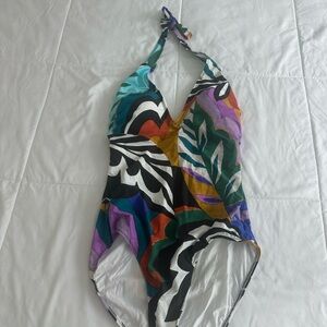 Gottex Colorful One-Piece Swimsuit